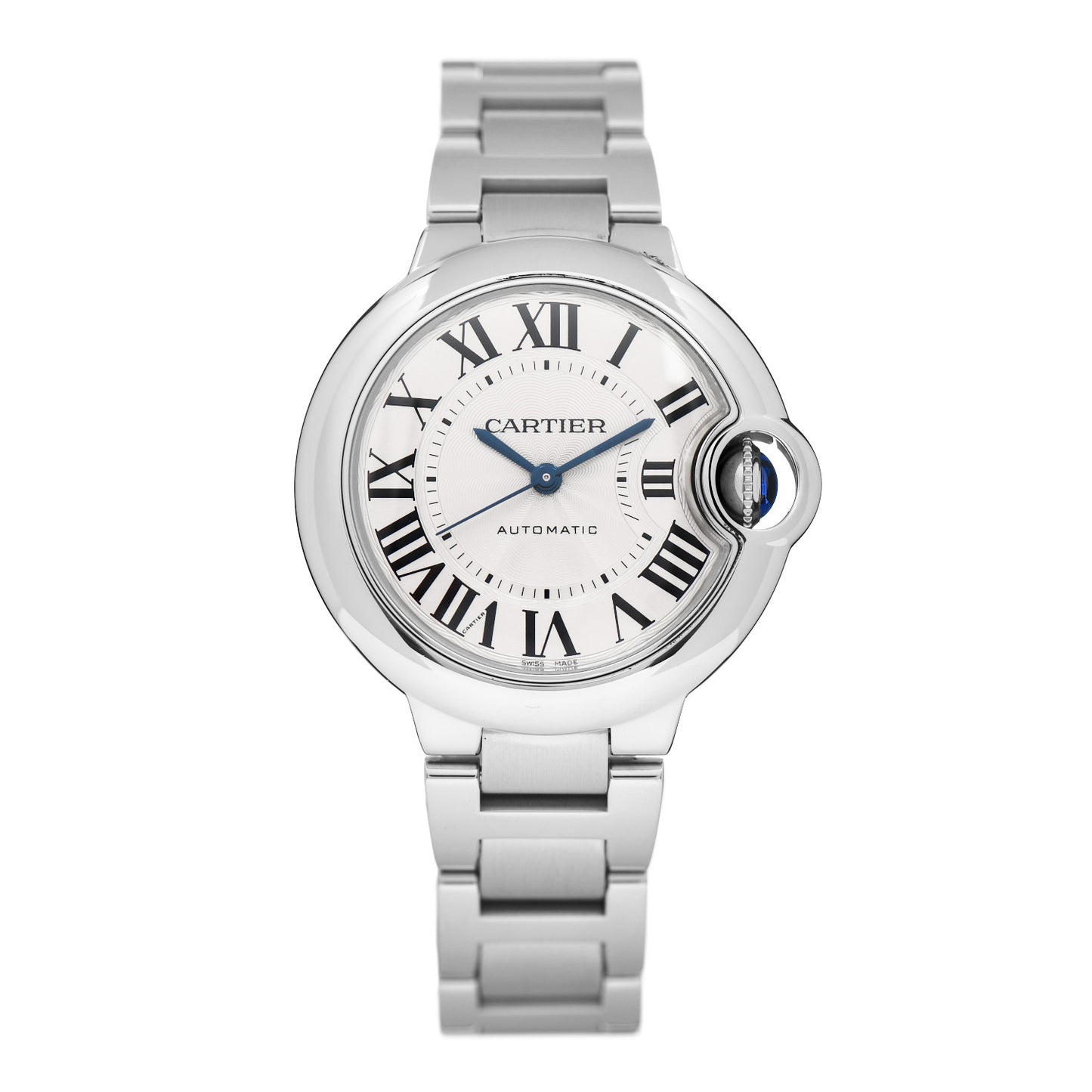 Stainless Steel 33mm Ballon Bleu De Cartier Automatic Watch