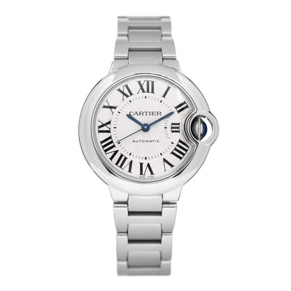 Cartier Stainless Steel 33mm Ballon Bleu De Cartier Automatic Watch 1 of 5