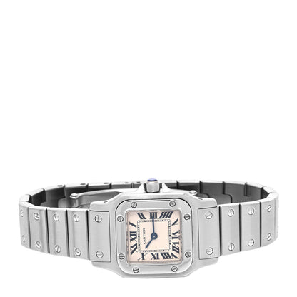 Cartier Stainless Steel 24mm Santos de Cartier Galbee Quartz Watch 2 of 4