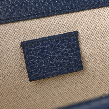 Gucci Dollar Calfskin Crystal Small Dionysus Shoulder Bag Blue Agata Montana Sapphire 6 of 14