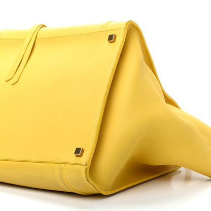 Celine Smooth Calfskin Medium Phantom Luggage Sun Yellow 7 of 9