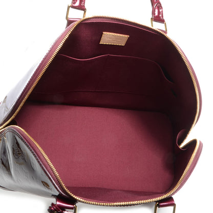 Louis Vuitton Vernis Alma GM Rouge Fauviste 5 of 9