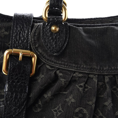 Louis Vuitton Denim Neo Cabby GM Black 10 of 14