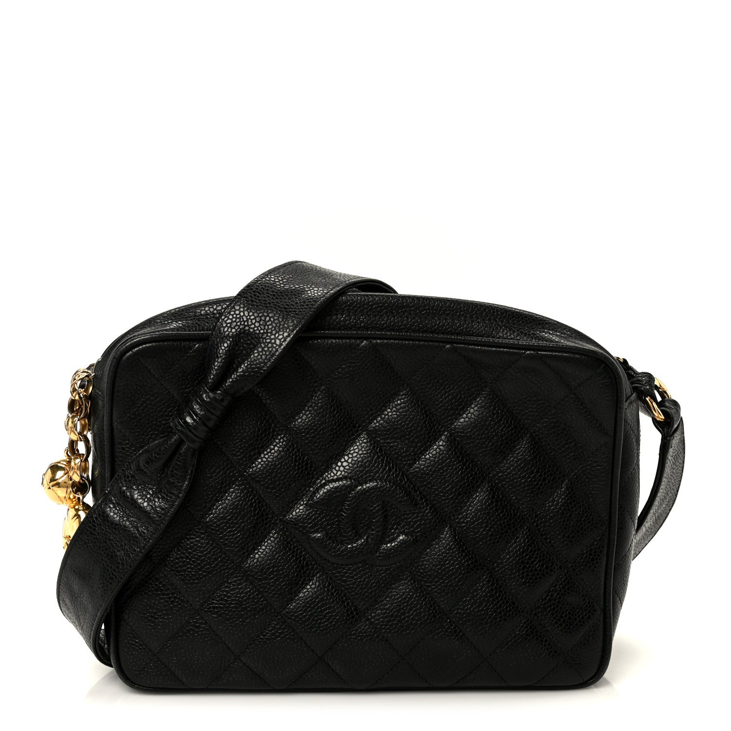 Chanel Caviar Quilted Camera Case Black 1 of 12
