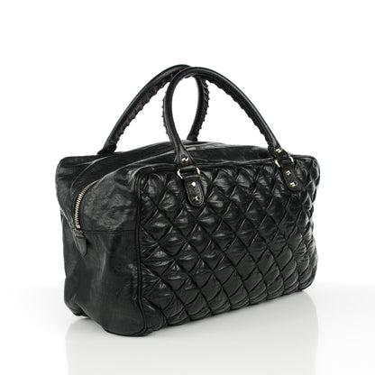 Balenciaga Chevre Quilted Matelasse MM Black 3 of 10