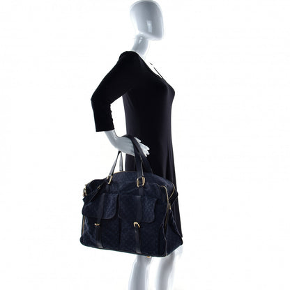 Louis Vuitton Mini Lin Monogram Louise Blue 2 of 19