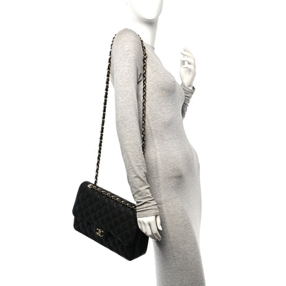 Chanel Caviar Quilted Jumbo Double Flap Black 2 of 14