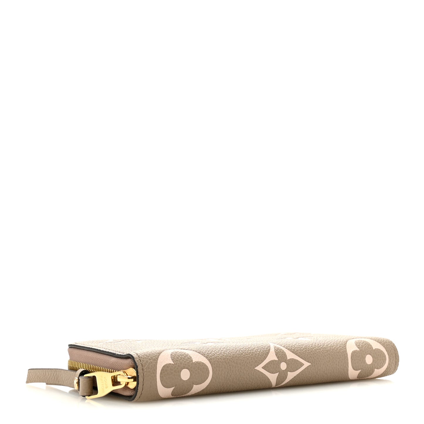 Empreinte Monogram Giant Zippy Wallet Tourterelle Creme
