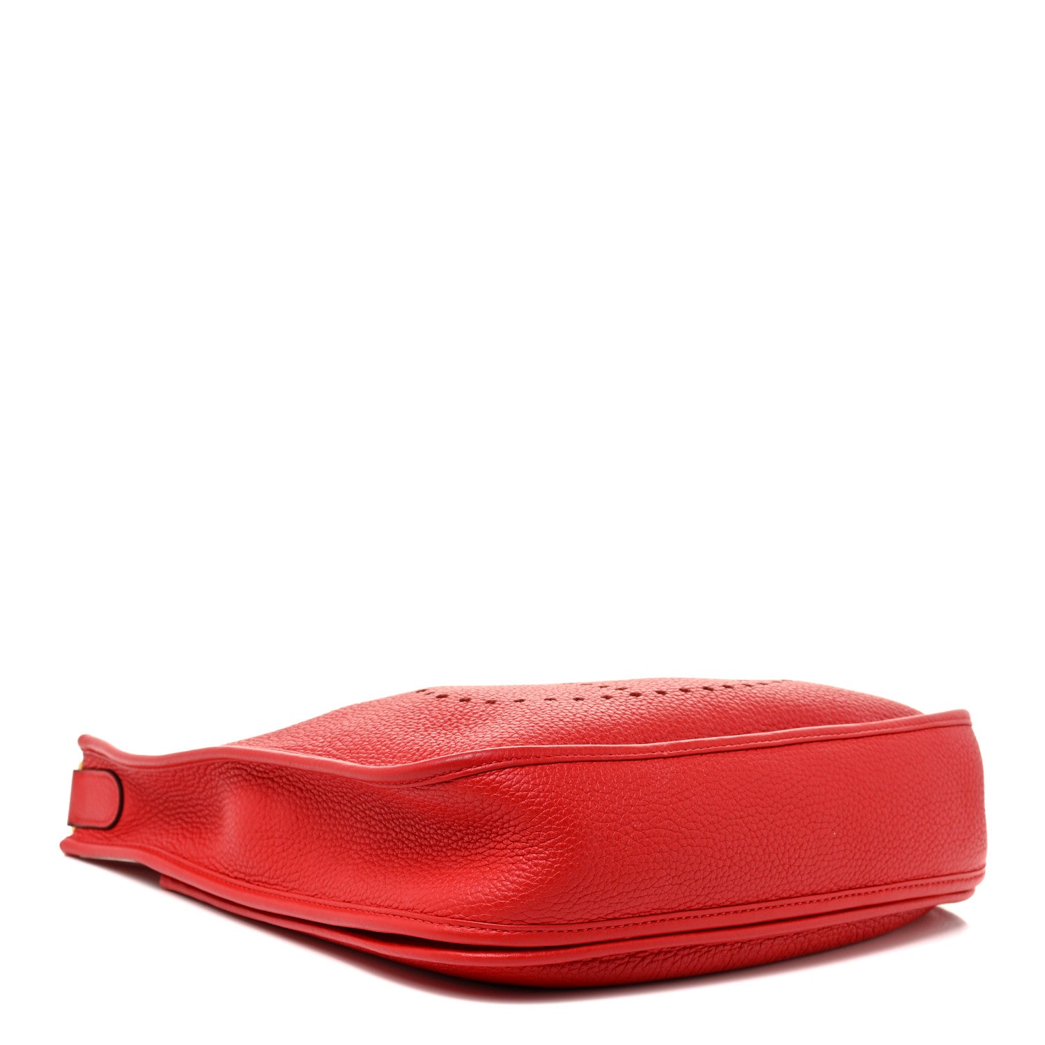 Hermes Taurillon Clemence Evelyne III PM Rouge De Coeur 7 of 29