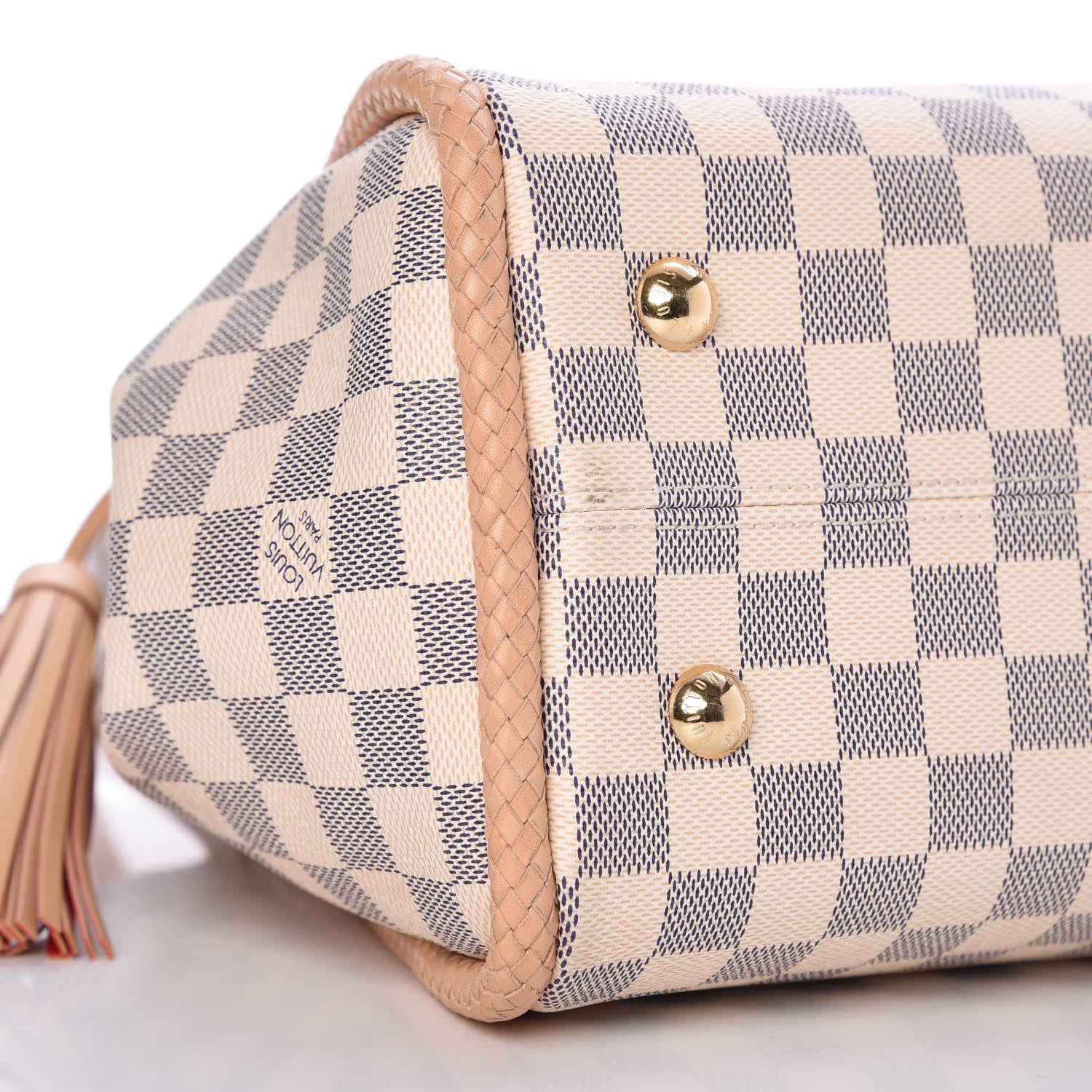 Louis Vuitton Damier Azur Propriano Rose Ballerine 9 of 10
