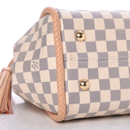 Louis Vuitton Damier Azur Propriano Rose Ballerine 9 of 10