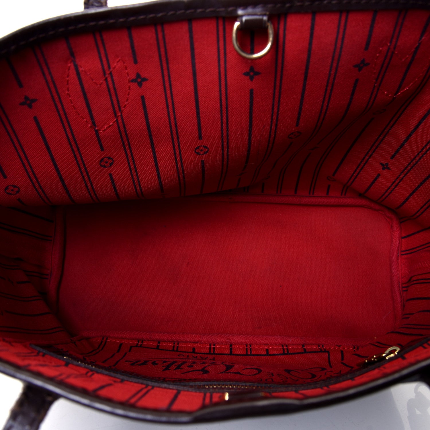 Louis Vuitton Damier Ebene Neverfull PM 4 of 4