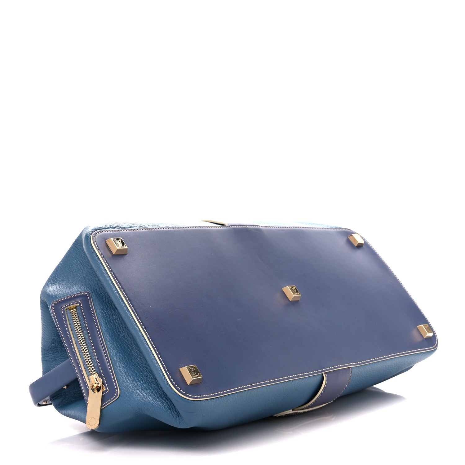 Louis Vuitton Suhali L'Ingenieux GM Blue 4 of 10