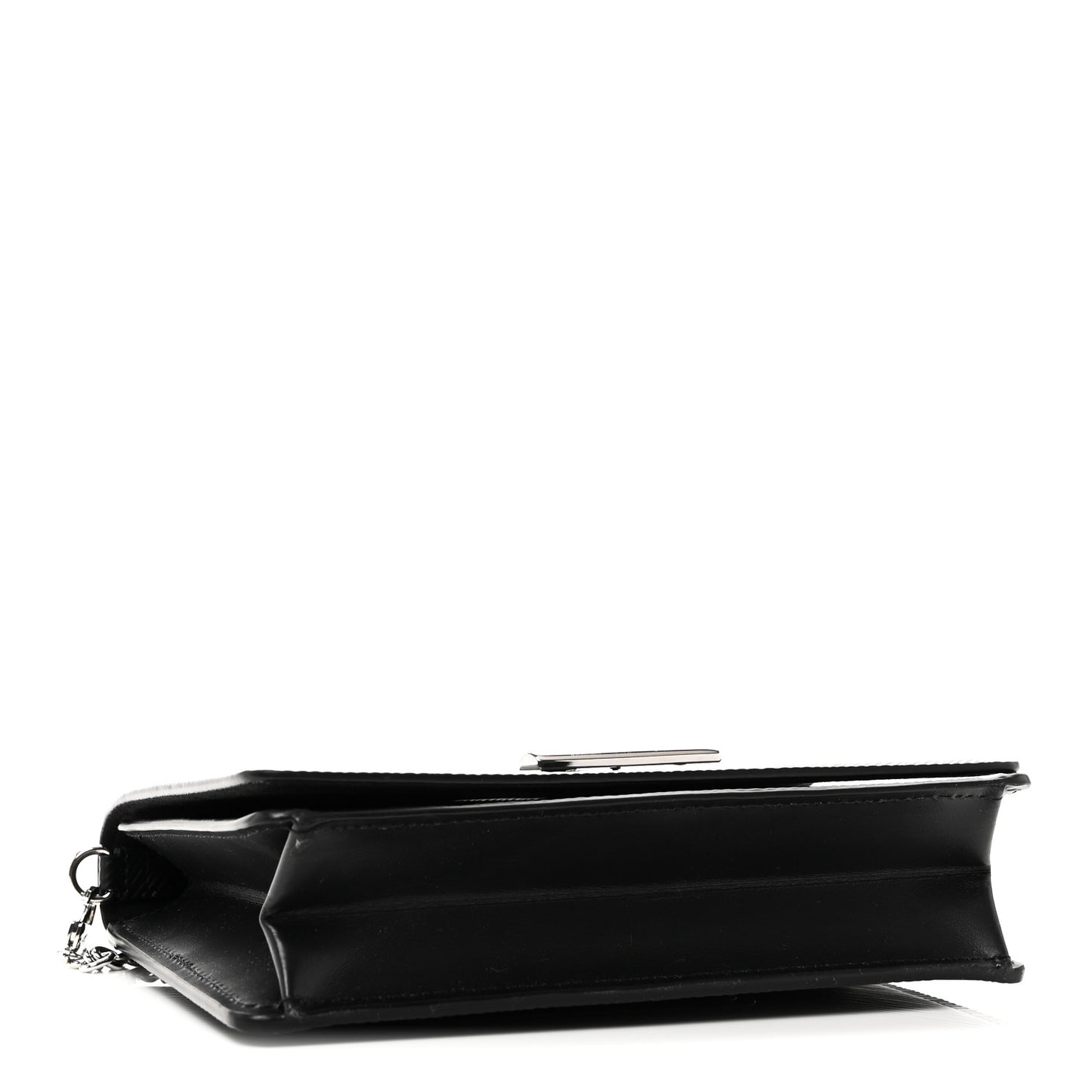 Epi Twist Belt Chain Wallet Black