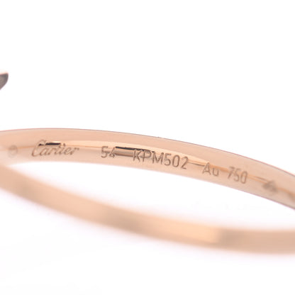 Cartier 18K Yellow Gold Small Juste Un Clou Ring 54 6.75 4 of 5