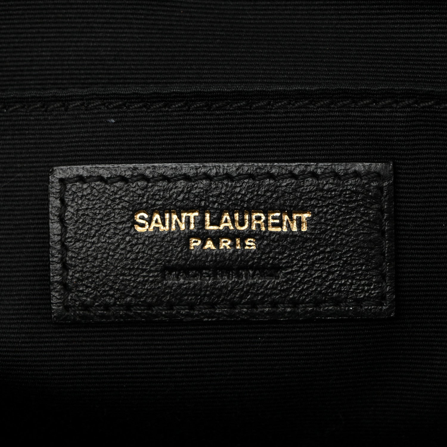 Saint Laurent Calfskin Matelasse Monogram Lou Camera Bag Navy 6 of 10