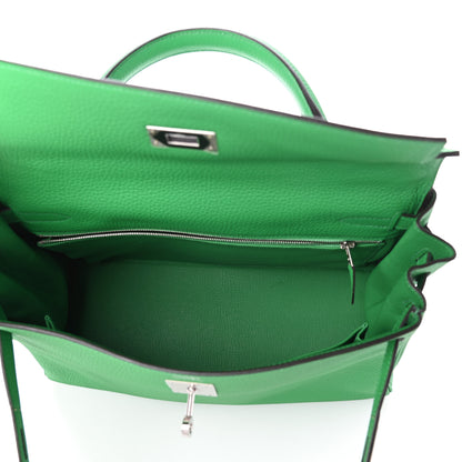 Hermes Togo Kelly Retourne 32 Bambou 5 of 10