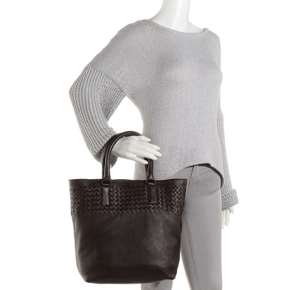 Bottega Veneta Cervo Intrecciato Tote Ebano 2 of 9