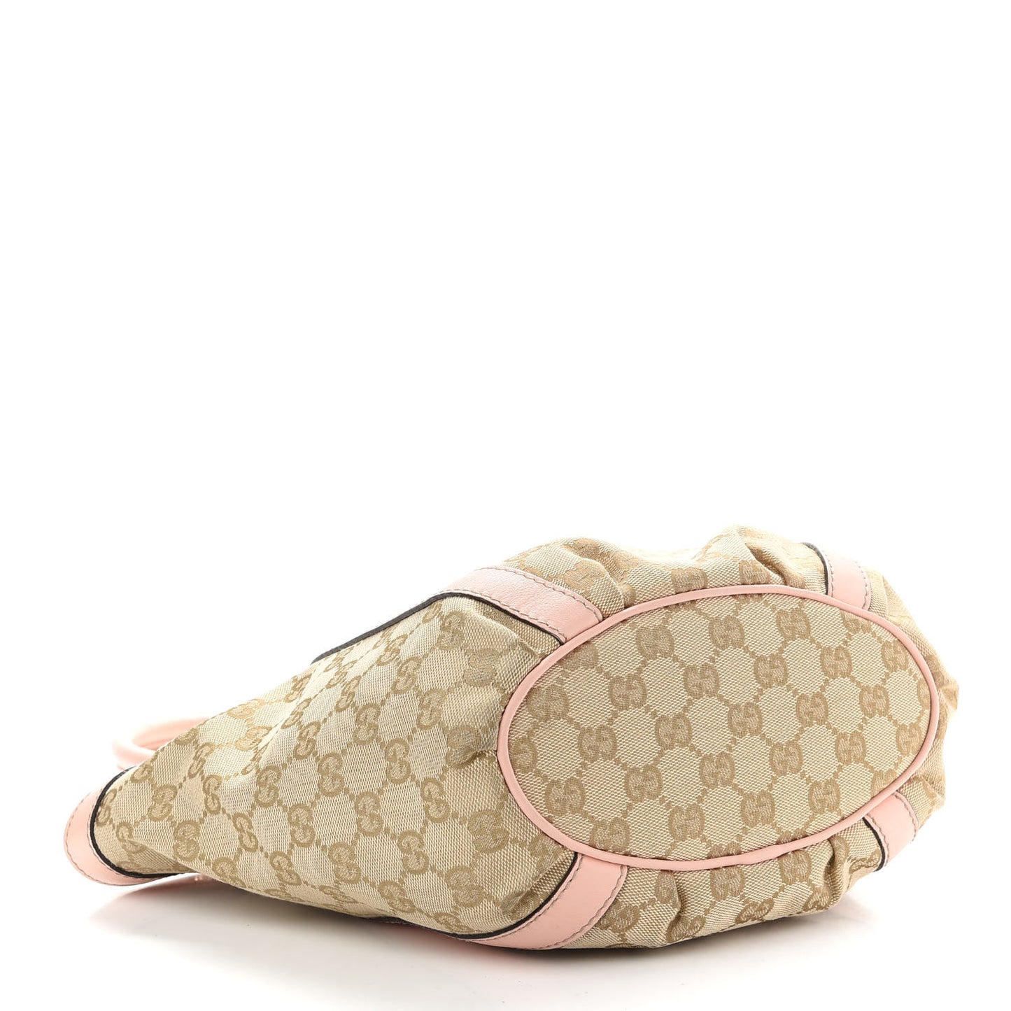Monogram Small Gold D Ring Tote Pink