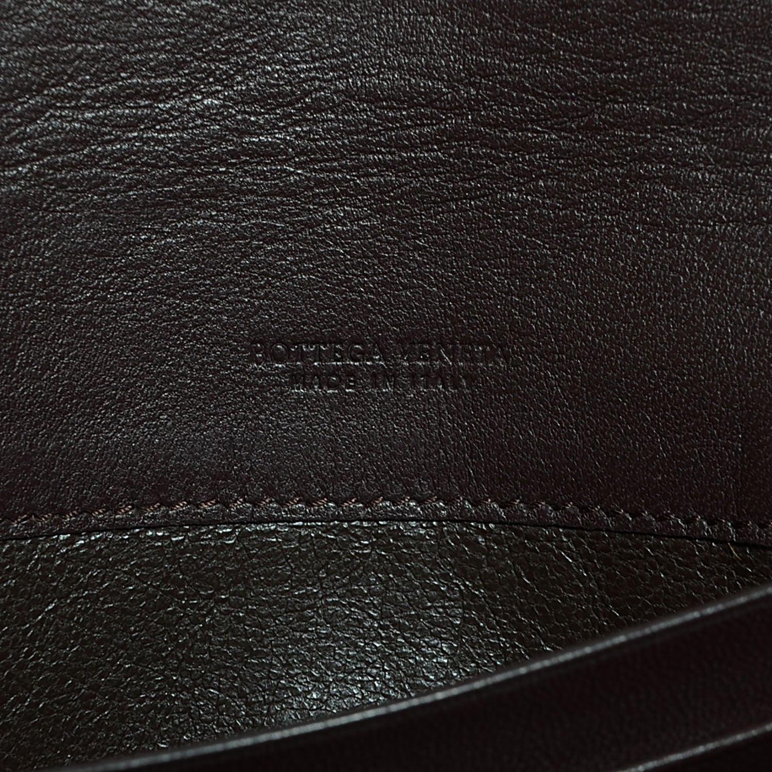 Bottega Veneta Nappa Intrecciato Continental Flap Wallet Ebano 6 of 9