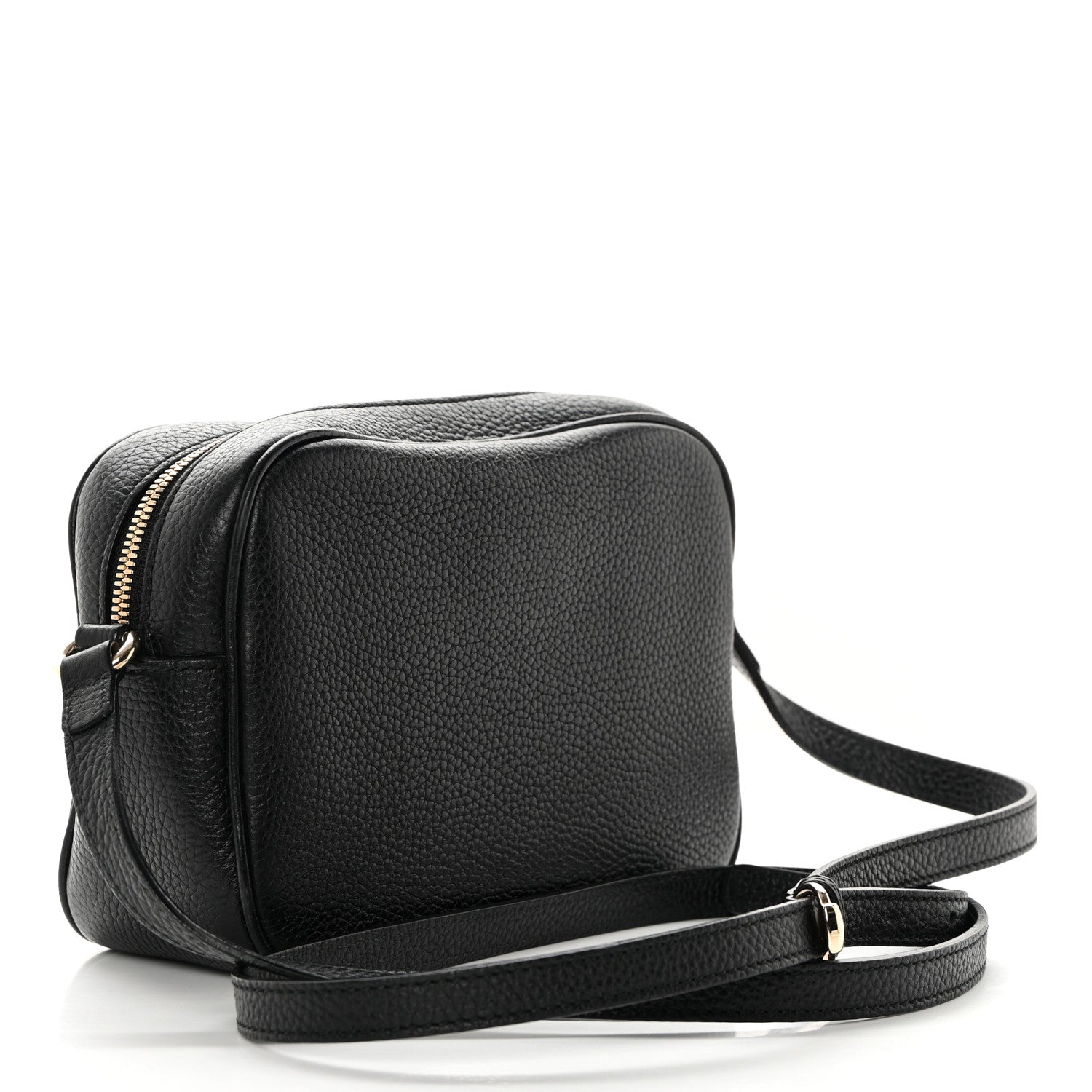 Gucci Pebbled Calfskin Small Soho Disco Bag Black 3 of 13