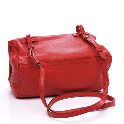 Givenchy Sugar Goatskin Mini Pandora Red 2 of 9