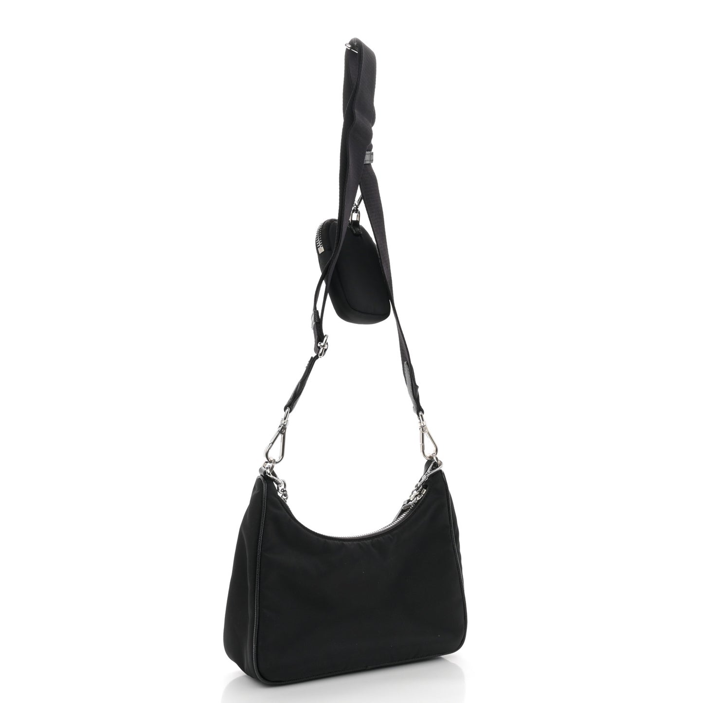 Nylon Re-Edition 2005 Shoulder Bag Black