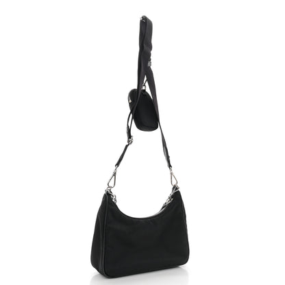 Prada Nylon Re-Edition 2005 Shoulder Bag Black 3 of 11