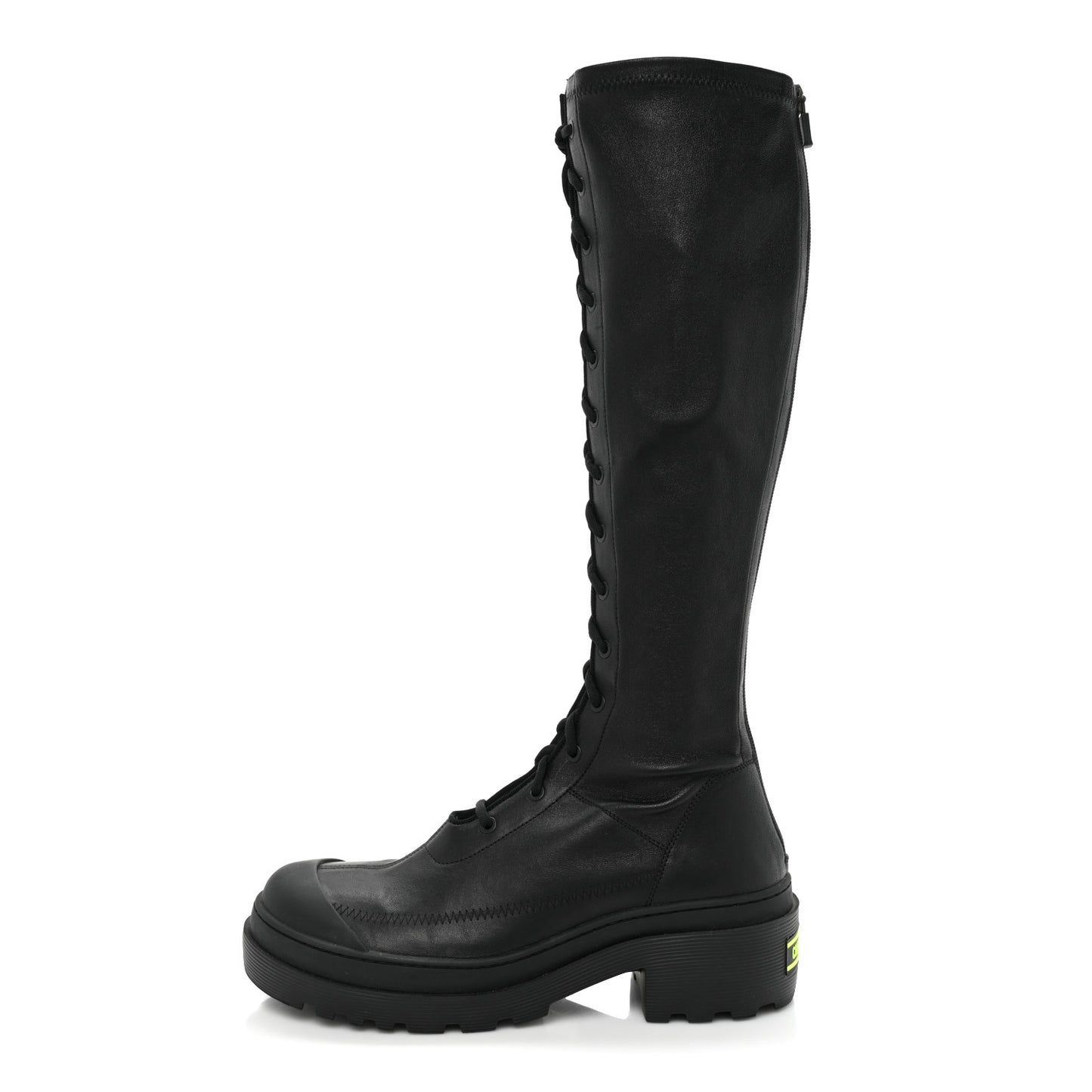 Nappa Stretch Dior Arcade High Boots 41 Black
