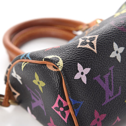 Louis Vuitton Monogram Multicolor Mini Sac HL Speedy Black 12 of 15