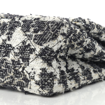 Chanel Tweed Camellia Quilted 2.55 Reissue 226 Flap Ecru 8 of 17