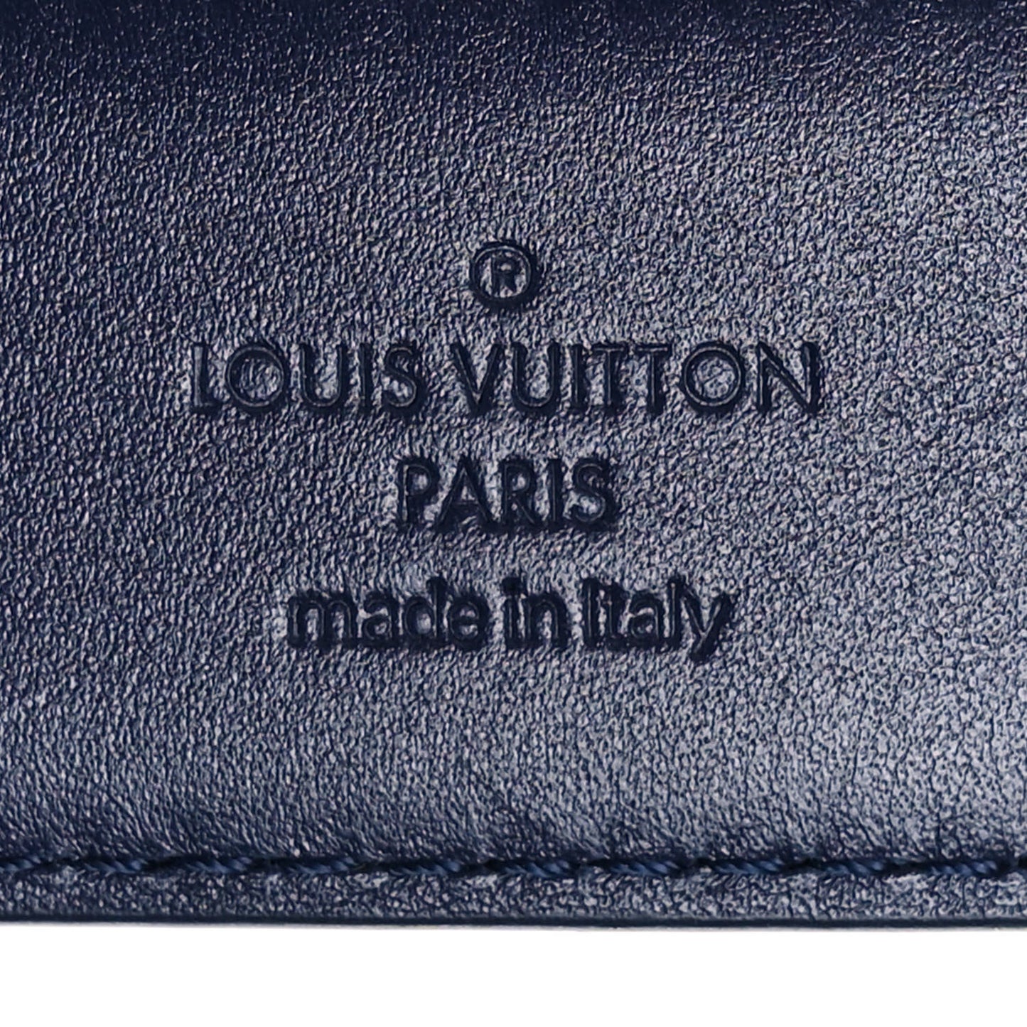 Calfskin Leopard Print New Wave Chain MM Navy