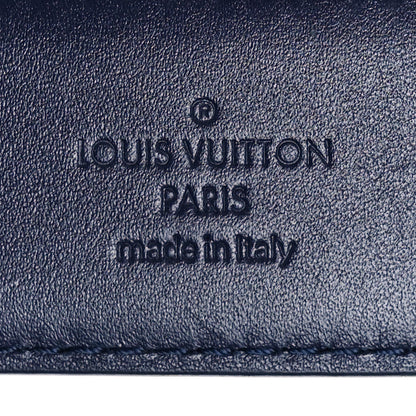 Louis Vuitton Calfskin Leopard Print New Wave Chain MM Navy 7 of 10