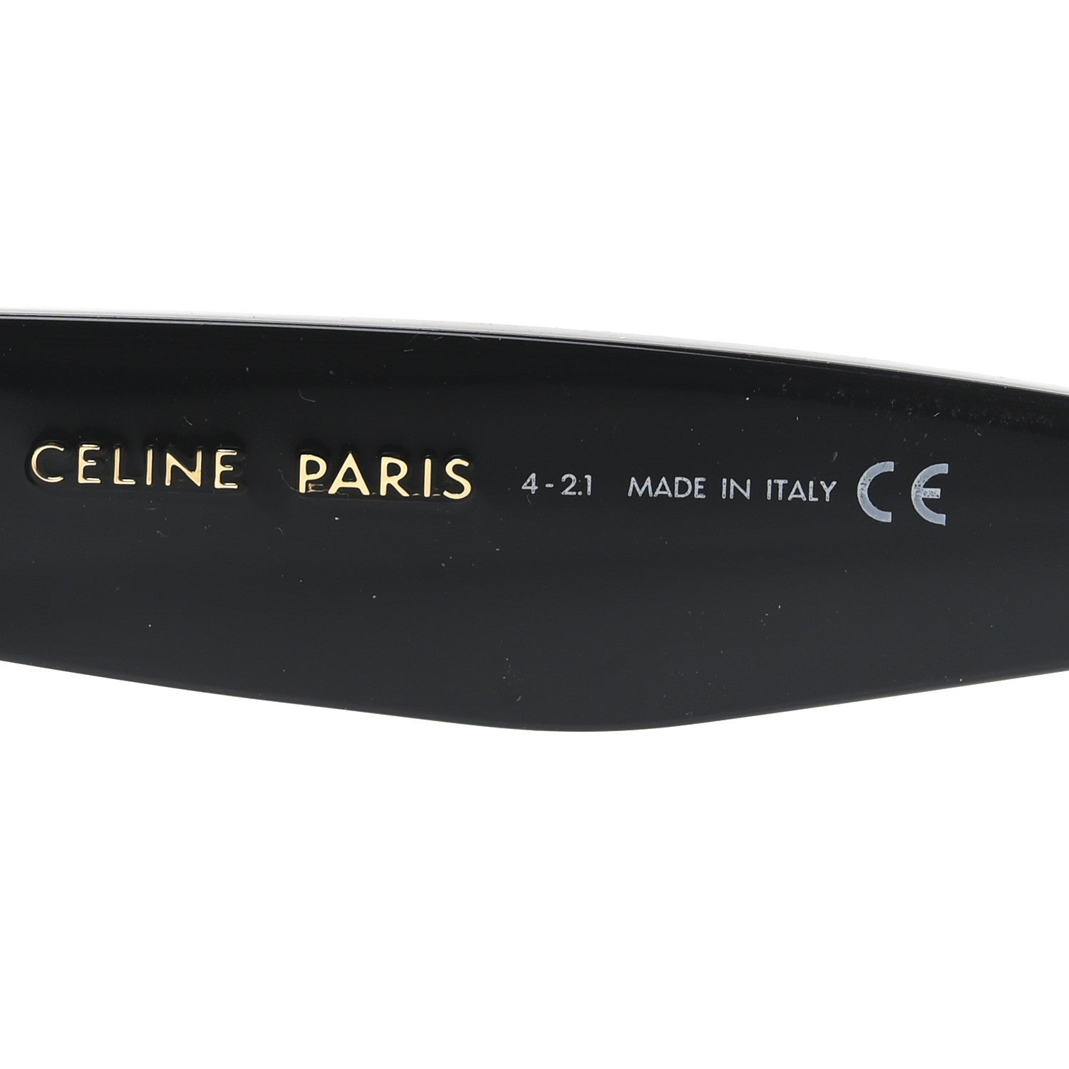 Celine Polarized Sunglasses CL4004IN Black 5 of 7