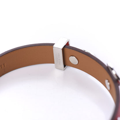 Hermes Swift Mini Dog Rings Bracelet T2 Rouge Tomate 6 of 6