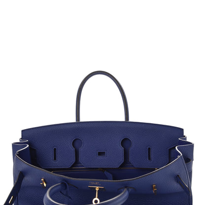 Hermes Togo Birkin 35 Bleu Electrique 9 of 40