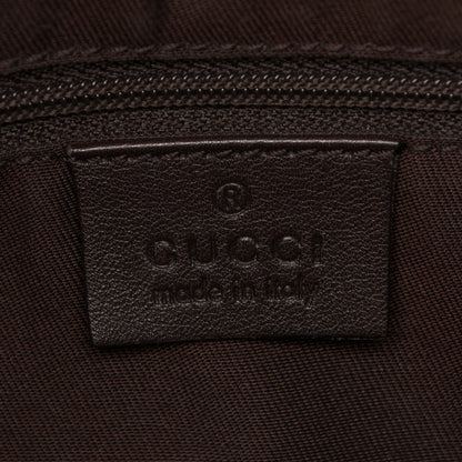 Gucci Monogram Medium Sukey Hobo Dark Brown 7 of 10