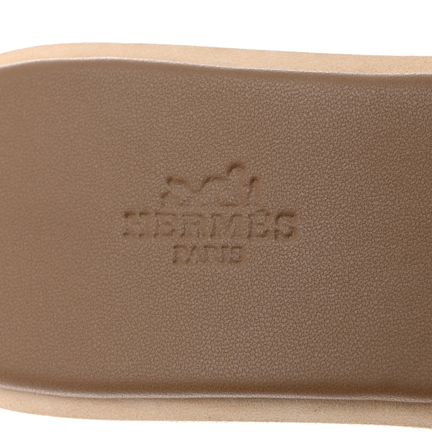 Calfskin Cork Eze 30 Sandals 39 Marron Glaise