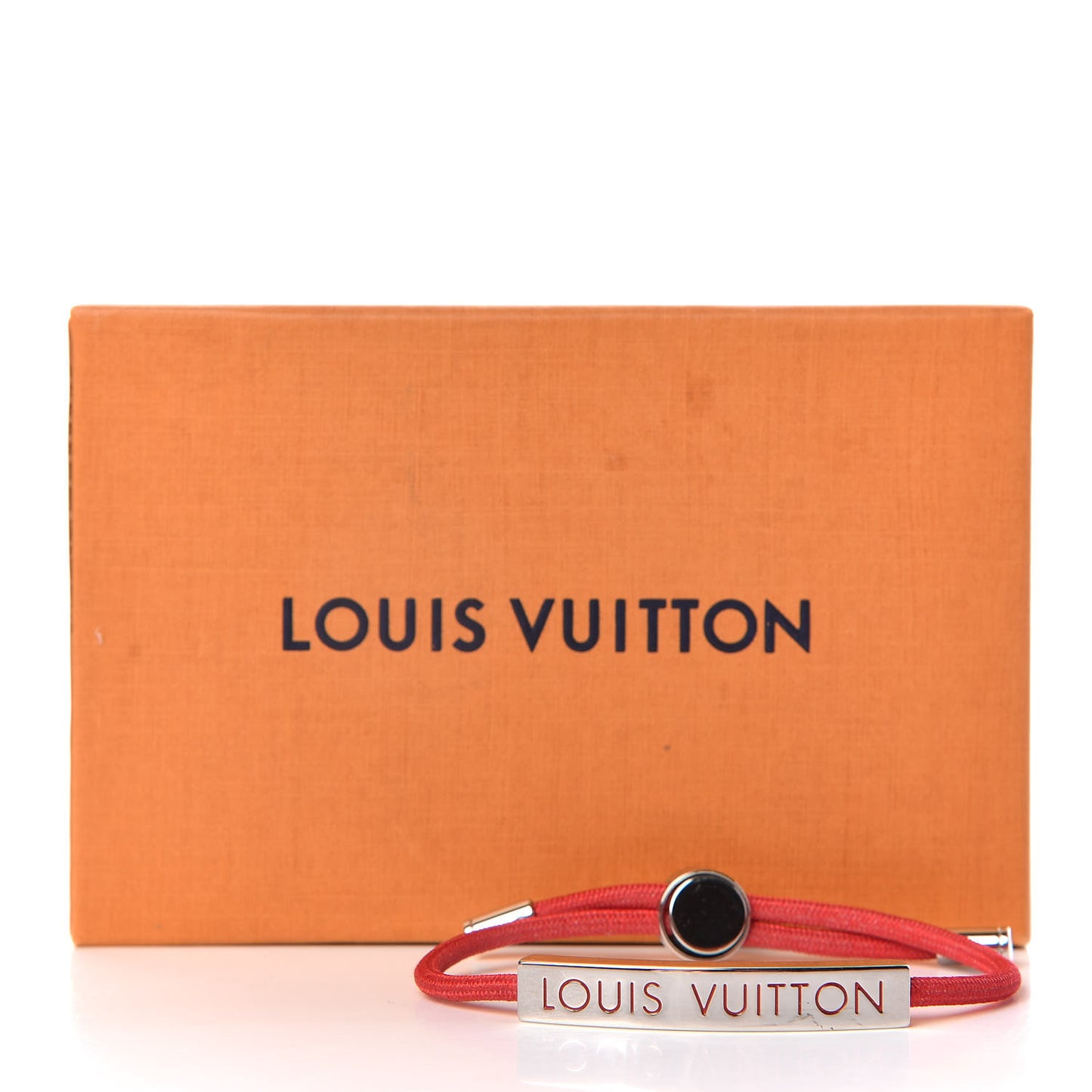 Nylon LV Space Bracelet Rouge