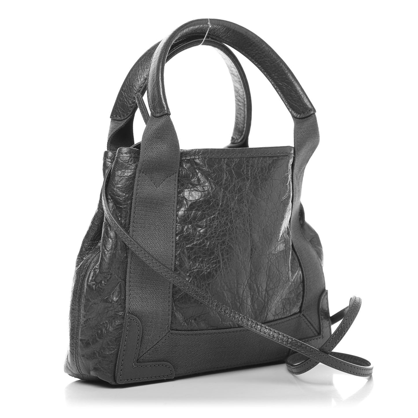 Agneau XS Cabas Tote Black Anthracite