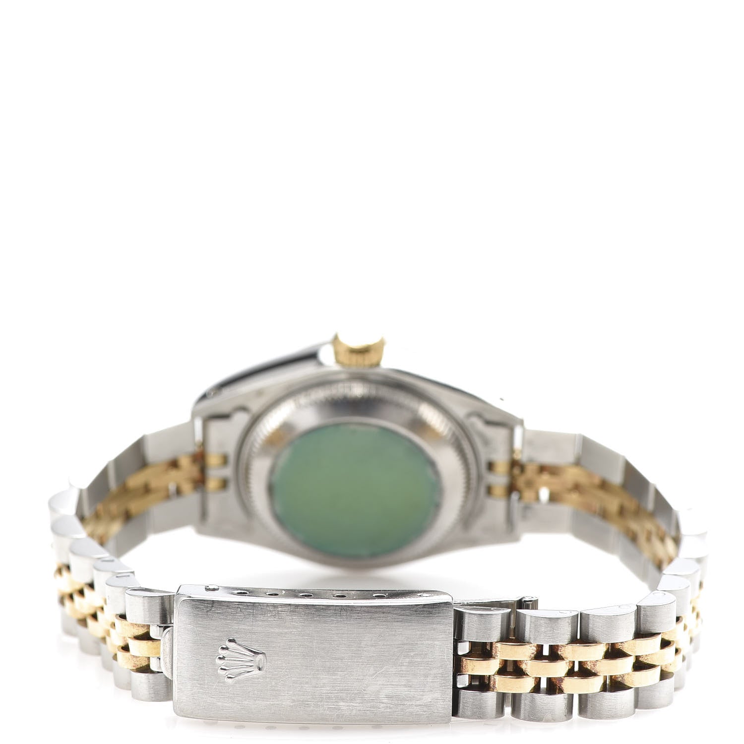 Rolex Stainless Steel 18K Yellow Gold 26mm Oyster Perpetual Datejust Watch Champagne 69173 4 of 7