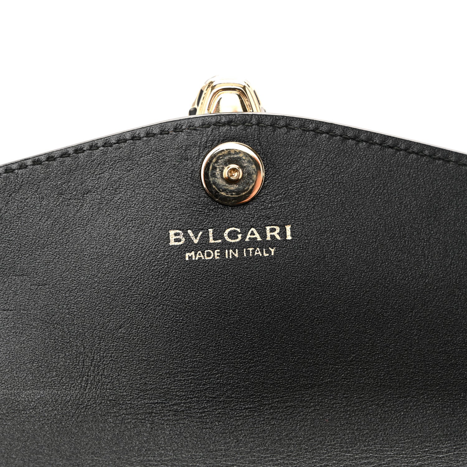 Bulgari Metallic Serpenti Forever Chain Wallet Rose Quartz 7 of 12