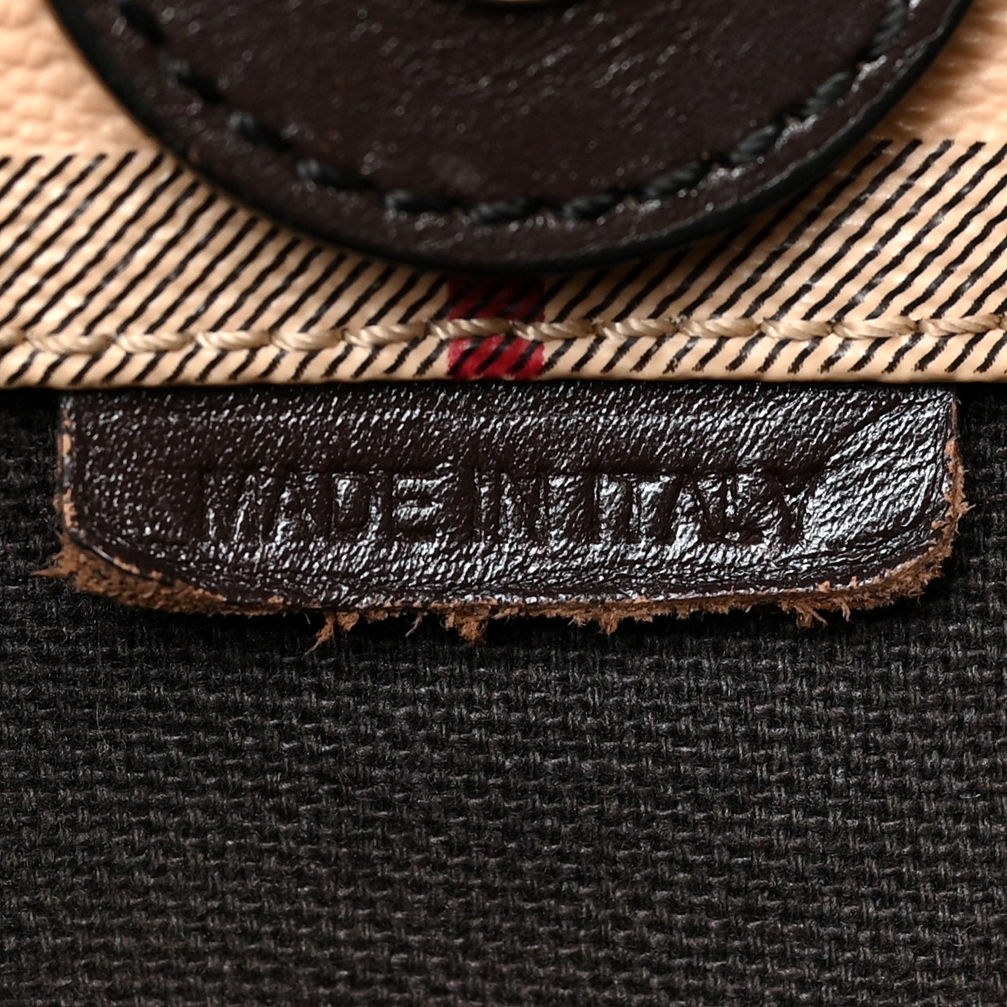 Haymarket Check Small Canterbury Tote Chocolate