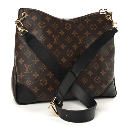 Louis Vuitton Monogram Odeon MM Black 3 of 8