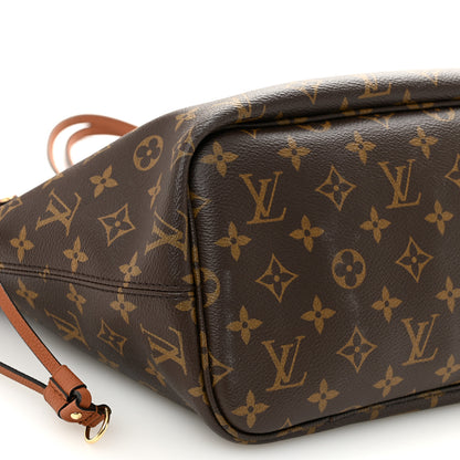 Louis Vuitton Monogram Calfskin Neo Neverfull Inside Out MM Tan 14 of 17