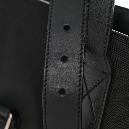 Gucci Techno Canvas Web Single Buckle Tote Black 13 of 17