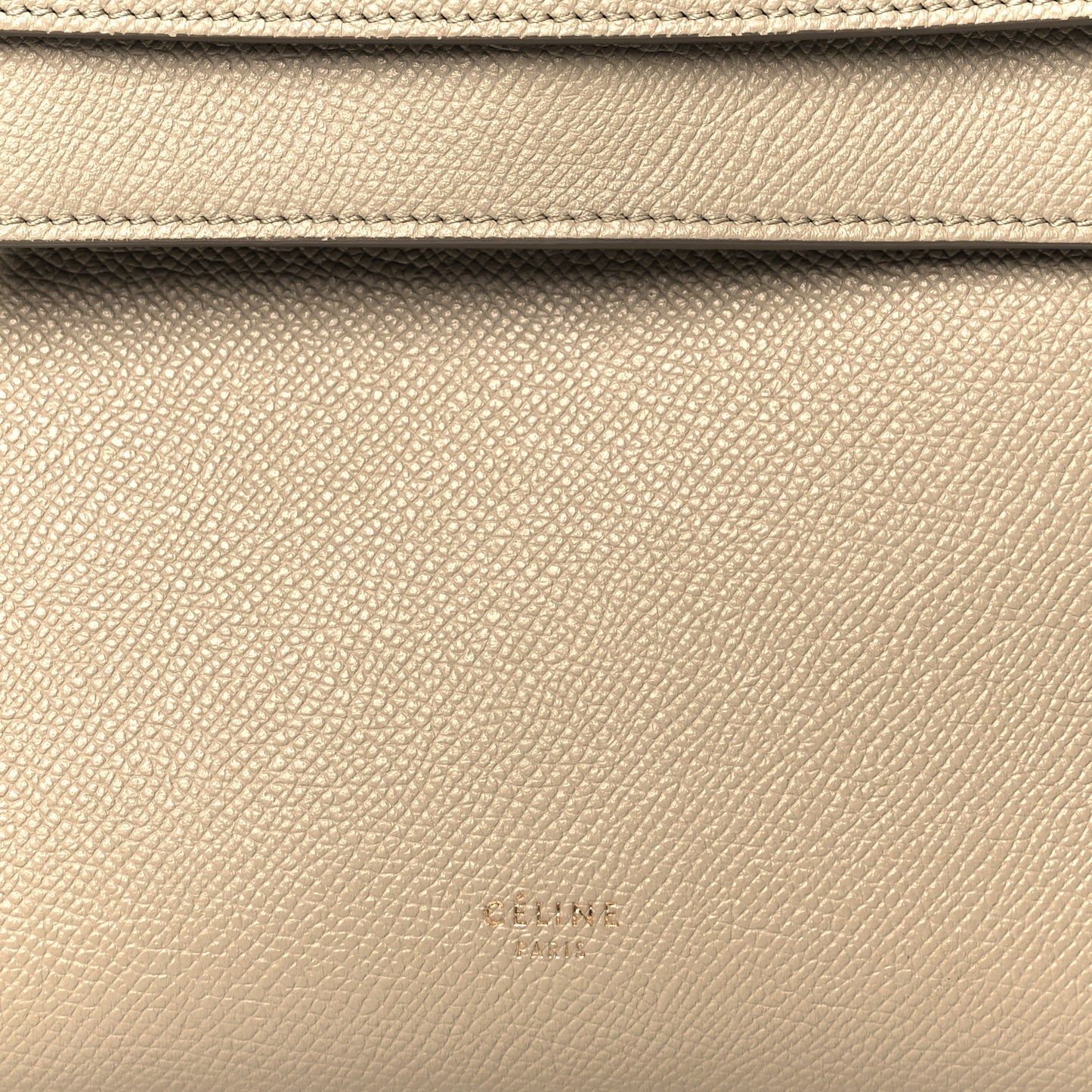 Grained Calfskin Nano Belt Bag Light Taupe