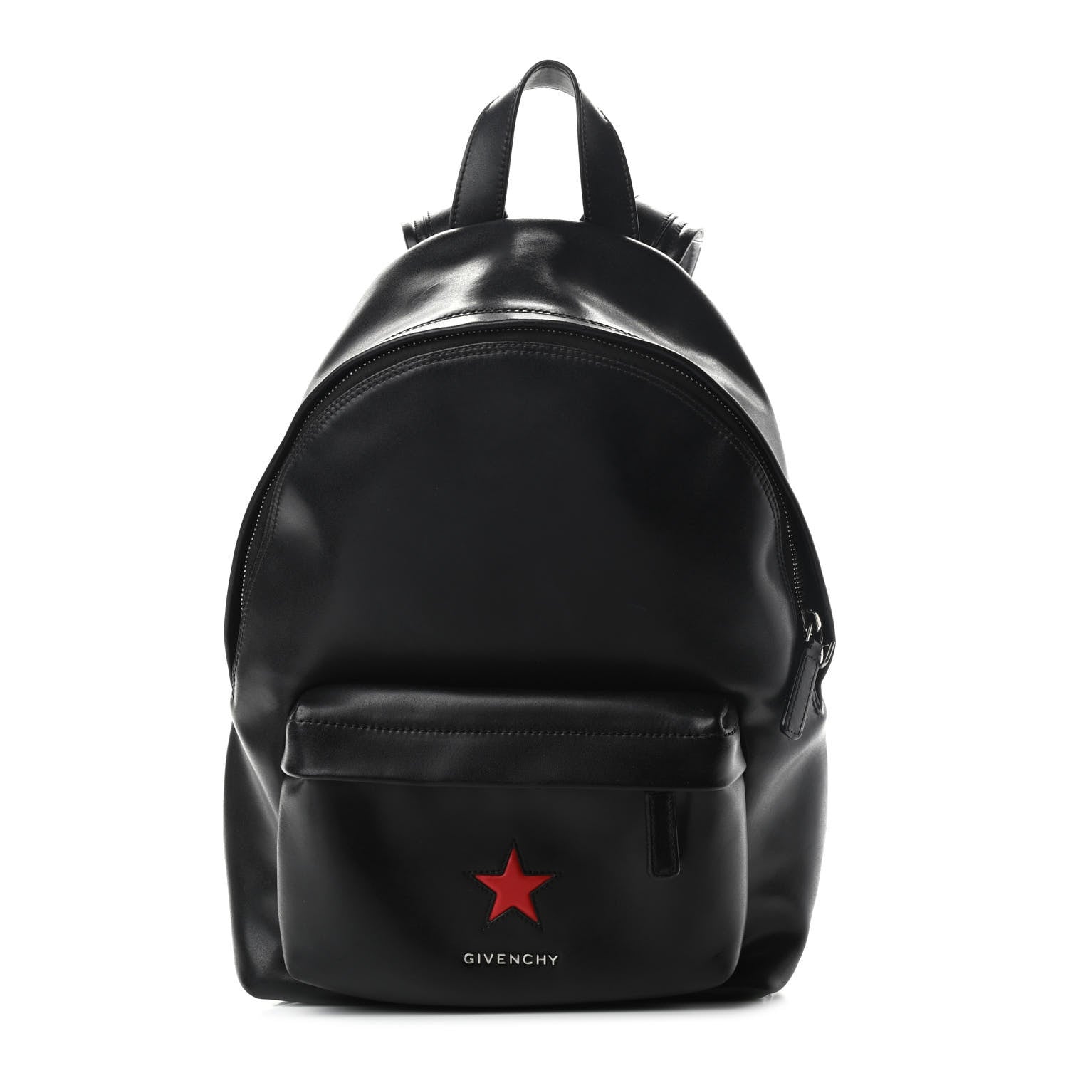 Givenchy Calfskin Star Mini Backpack Black Red 1 of 12
