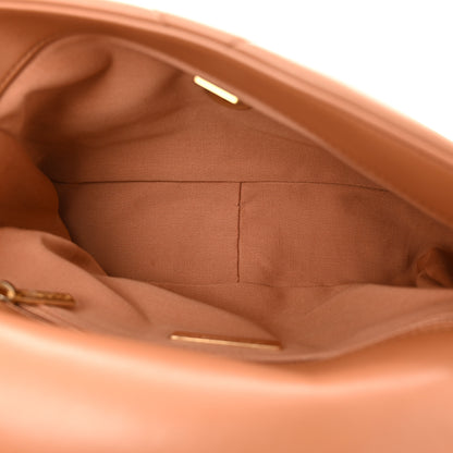 Chanel Lambskin Quilted Medium Chanel 19 Flap Brown 5 of 11