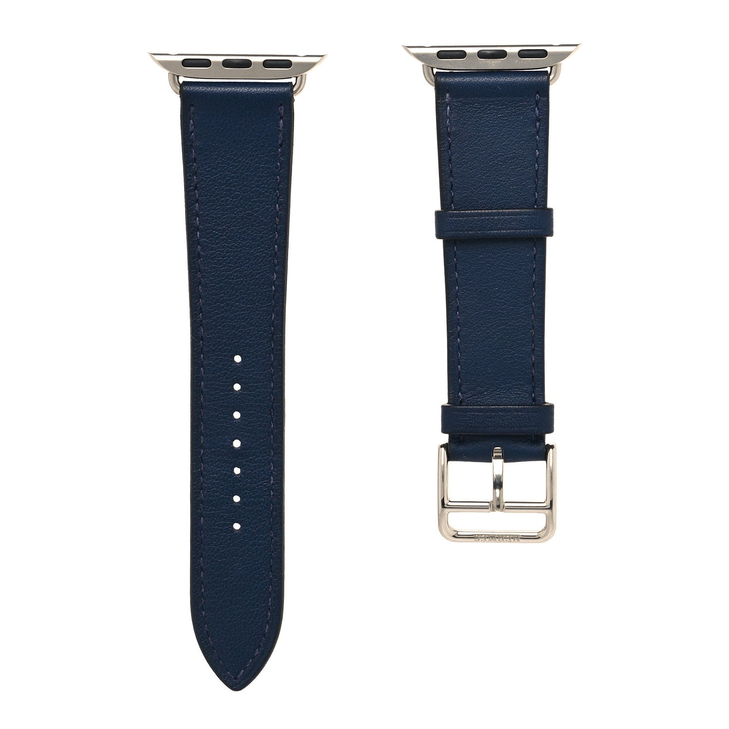 Hermes Swift 40mm Apple Watch Single Tour Band Deep Bleu 1 of 4